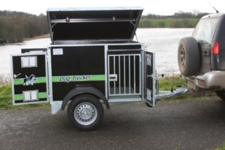 3 Berth dog trailer Dog Trecker - Dog Trailer