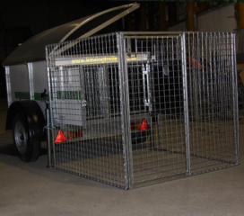 3 Berth dog trailer Dog Trecker - Dog Trailer