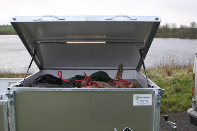 Game Trailer manufactured by KM Dog Trailers