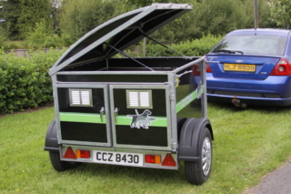 2 Berth Dog Trailer Dog Trecker - Dog Trailer